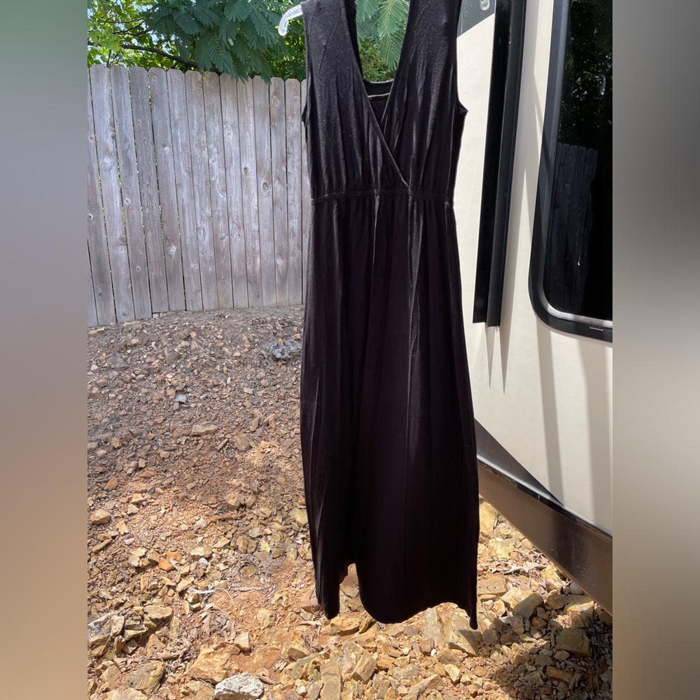 Pretty black beach dress